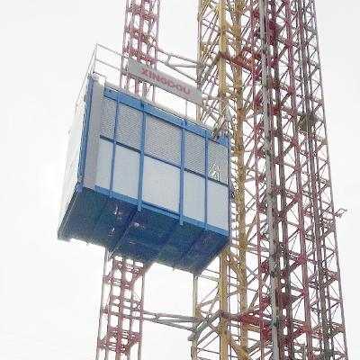 China Building Material Shops CE Supply Material Factory Hoist Elevator for sale