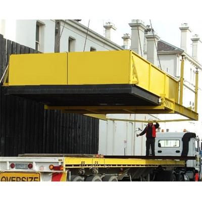 China Contemporary construction used to carry retractable material loading platform for sale