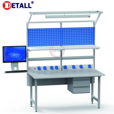 China Detall esd electronic machine repair shops repairing table for mobile phones match used workstations repairing tools for sale