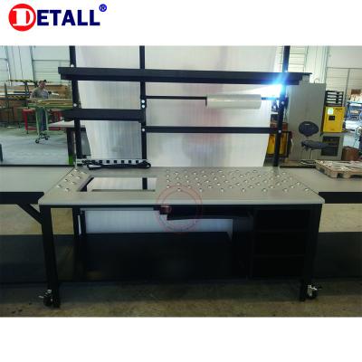 China Office Detall Metal Steel Structure Packing Workbench for sale