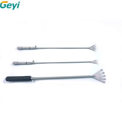 China Surgical Instrument Reusable Laparoscopic Retractor Bendable Leaves Five Helix Shaped for sale