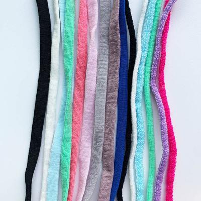 China 0.3-0.5 cm Spandex Ear Loop Soft Elastic Rope Sustainable Cord for sale