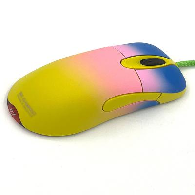 China new feel 3D optical mouse pinpoint IO1.1 DPI PAW3327wired multiple adjustable computer gamer gaming mouse for sale