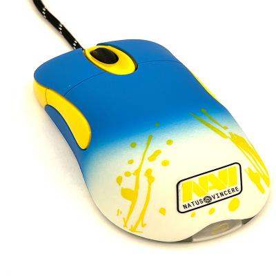 China New Feel 3D Pinpoint Ergonomic Computer Mouse IO1.1 Multiple Adjustable DPI PAW3389 Wired Gamer Gaming Mouse for sale