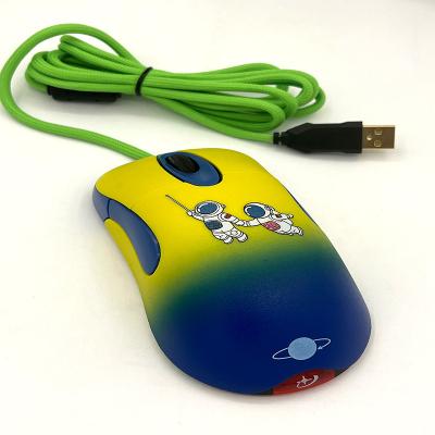 China new sensation 3D pinpoint computer IO1.1 DPI multiple adjustable PAW3327 wired ergonomic gamer gaming mouse mouse for sale