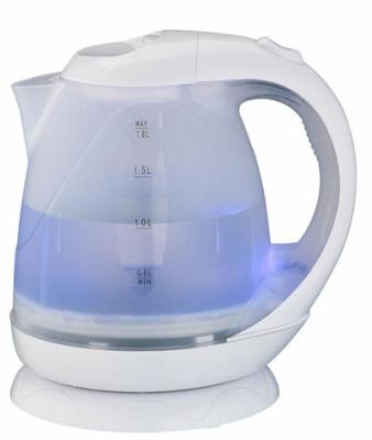 China 360 degree Rotary cordless plastic electric kettle 2007B for sale