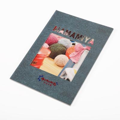 China paper & Cardboard Product Brochure Magazine Leaflet Design Catalog Printing With Die Cut for sale