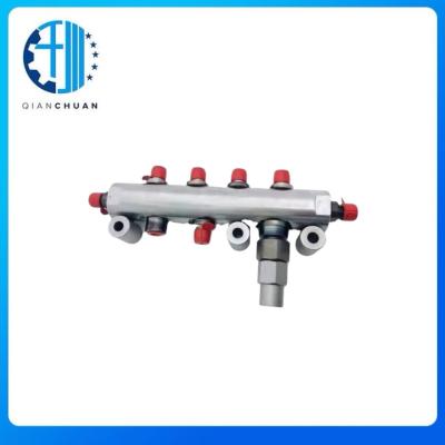 China Fuel Common Rail 438-3416  For C6.4 Engine  E320D Excavator Engine Parts for sale