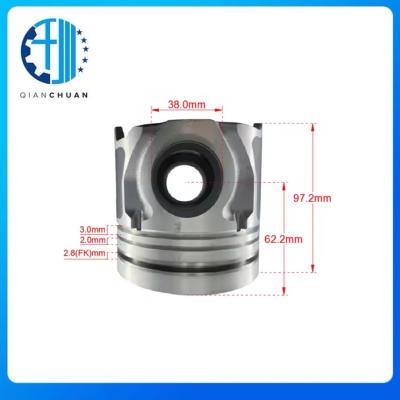 Cina Piston 23411-4500 per Hyundai D4DD Motore Diesel Parti di ricambio in vendita