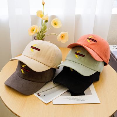 China COMMON high quality cotton unisex soft top hat unisex baseball cap 6 panel embroidery letter embroidery fashion summer casual baseball cap for sale