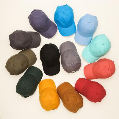 China Custom 6 panel BSCI cotton blank washed plain COMMON high quality gorra dad hats sport caps baseball cap for sale