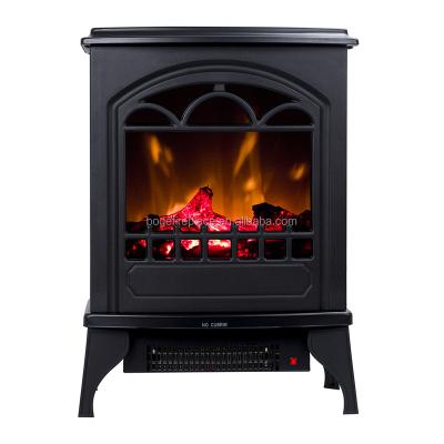 China Household Mini Freestanding Wood Burning Indoor Fireplace Electric Stove for sale