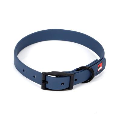 China New Style Viable Custom Adjustable Quick Release Buckle PVC Vinyl Waterproof Dog Collars Bulk for sale