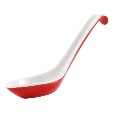 China Viable Factory Custom Cheap Melamine Chinese Soup Spoon for sale