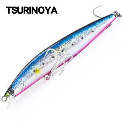 China ABS Plastic Ultra High Strength Long Mount Minnow TSURINOYA Stinger 125S 125mm 28g Saltwater Sinking Fishing Lures Artificial Hard Baits for sale