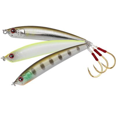 China ABS Plastic TSURINOYA Fishing Lures DW57 80mm Single Hook 14.3g Artificial Hard Bait Pencil Bass Sinking Lures for sale