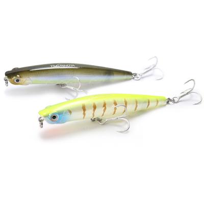 China ABS Plastic Artificial TSURINOYA Fishing Lures DW66 98mm/9.2g Bait Bass Lure Floating Pencil Treble Hard Hooks for sale