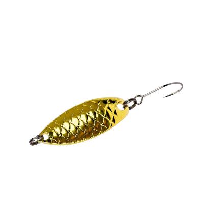 China TSURINOYA Metal Fishing Lure Spoon Hard Baits GHOST Trout Metal Spoon 30mm 2.6g 2/4/8pcs Long Casting Spinner Baits Wobblers for sale