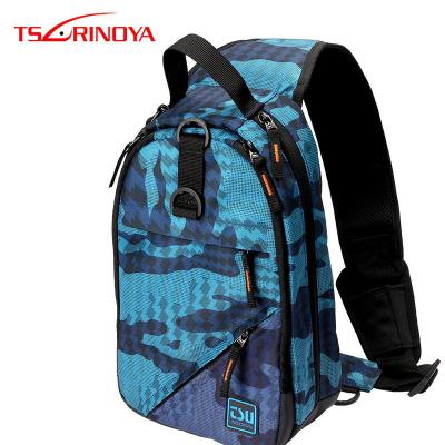 China TSURINOYA UNIVERSAL Fishing Lure Bag E1 32*21*9cm Waterproof Multifunctional Travel Fishing Tackle Pack Outdoor Lure Bag for sale