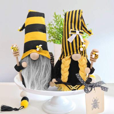 China Party Decoration World Bee Day Gnome Doll Plush Doll Decorations Household Dwarf Gifts Ornaments Plush Toys for sale