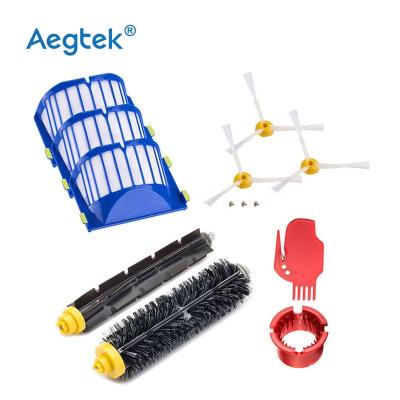 China Hot Flexible Household Amazon Filter Side Brush Bristle Brush Brush For iRobot Roomba 600 Series 650 670 675 690 692 694 Replacement Parts for sale