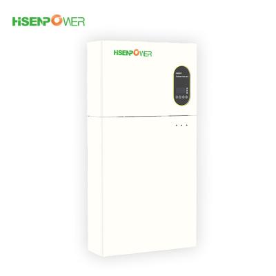 China Home Whole House 5000W Pure Sine Wave Smart Solar Inverter Off Grid Mppt Hybrid On Grid PV 10Kwh 96V 52.5A Battery Installation for sale