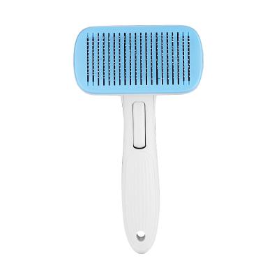 China Viable Wholesale Custom New Design Pet Hair Removal Pet Grooming Tool Colorful Lower Comb One for sale