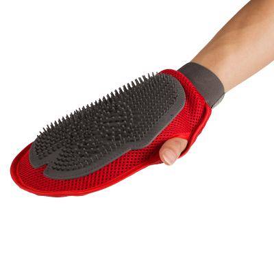 China Viable Hot Selling Soft Dog Hair Remover Tool Grooming Gloves for sale