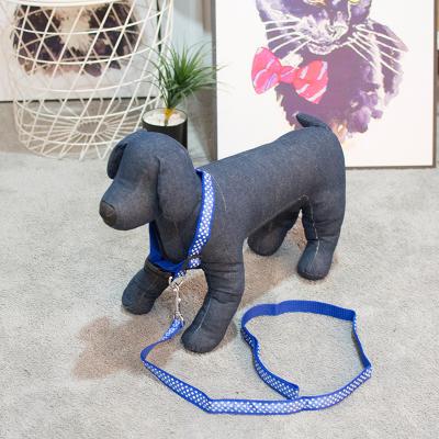 China Wholesale Customized Viable Durable Polyester Dog Collar And Leash Set Pet Accessories for sale