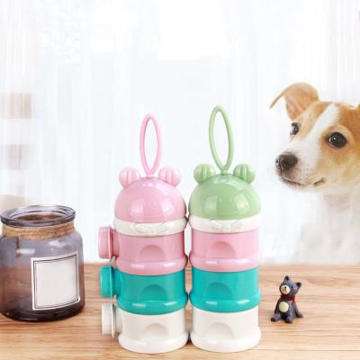 China Wholesale Custom Sustainable Portable Foldable New Design Portable Pet Driver Outdoor Travel Pet Treat Bag for sale