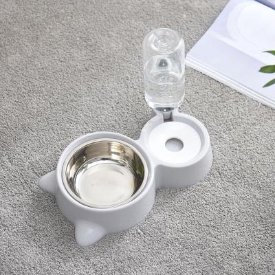 China New Design Pet Water Feeder Stainless Steel Automatic Pet Bowl Custom Automatic Pet Water Feeder for sale