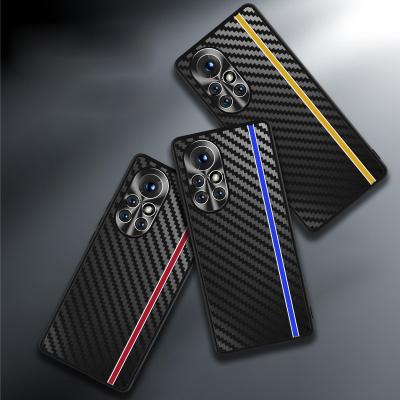 China 2022 Shockproof Carbon Fiber Phone Case For NOVA8 Phone Case Lens Protection Anti-fall And Anti-skid Back Cover Phone Case for sale