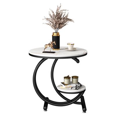 China 2 Matt Iron Adjustable MDF Metal Wire Table Coffee Table (Height) Designer Side Table Set for sale