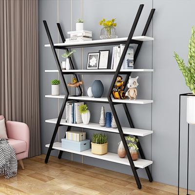 China Home Office Convertible Modern Furniture Hot Sale Storage Display Rack Solid Wood Book Case Shelf for sale