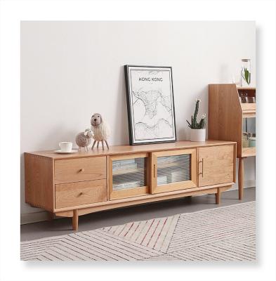 China Modern Living Room Modern Furniture Tv Cabinet Wood TV Stand Cabinet Furniture With Drawer for sale