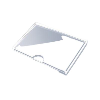 China 5 inch clear acrylic card slot card slot A4A5 box insert cardboard plate display plate signage for sale