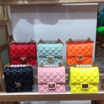 China New Fashion PVC Mini Bags For Ladies 2020 Jelly Bags For Women Women Mini Cross Body Bag for sale