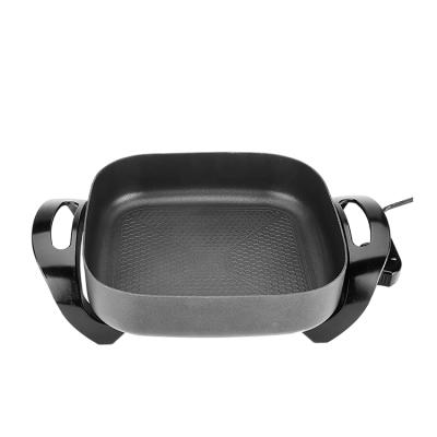 China Household Best Price Chinese Wok Range Tilting Frying Pan Aluminum Electric Skillet for sale