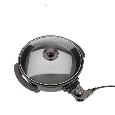 China Mini Electric Manual Pancake Pan Cast Iron Household Pizza Pan Electric Cooking Factory Price for sale