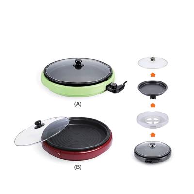 China Household Multi Function Multi Purpose Portable Electric Cooking Stove With Pan for sale