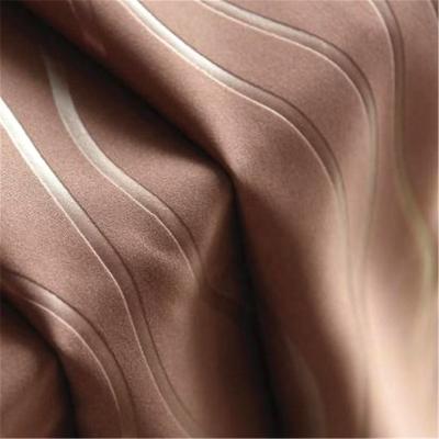 China Decoration Wholesale Embossed Blackout Curtain Fabric for sale