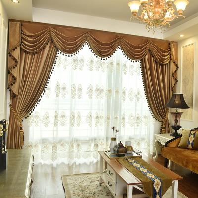 China Luxury Blackout Fabric Manufacturer Turkey Curtain Living Room Curtain Fabric Wholesale for sale