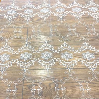 China Cheap arabic milk embroidery milk embroidery fabric for sale