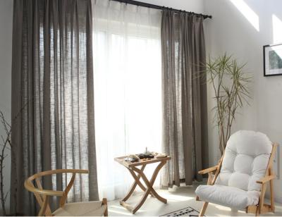 China 2017 Blackout New Arrival European Style Sheer Linen Curtain for sale