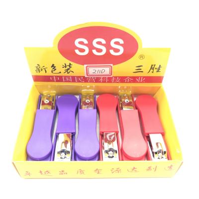 China Finger Designer Flat Plastic Nail Clipper With Cover for sale