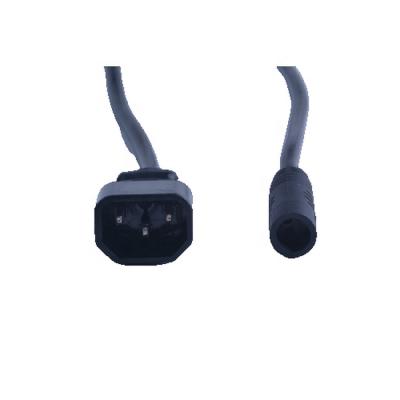 China City Bike Electric Bicycle Cable - 2 Fork Battery Wire Harness IEC C14 Male Plug for sale