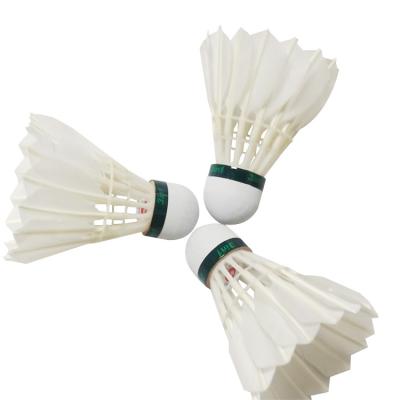 China Trainning Drake Feather Badminton Airplane Shuttlecock Quality For International Tournament for sale