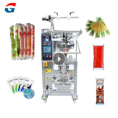 China Multifunctional Automatic Commodities Popsicle Form Jelly Liquid Soap Daily Necessities Packing Machine for sale