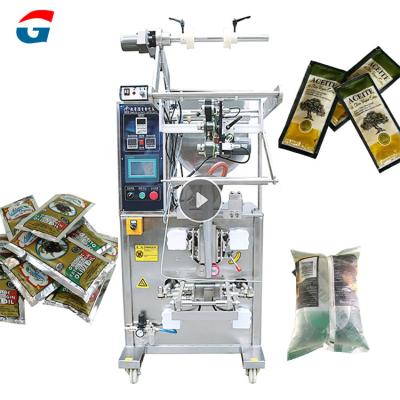 China Products 1KG Small Vertical Pouch Sunflower Oil Mustard Essence Food Oil Liquid Packaging Machine for sale