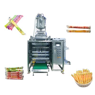 China Multi Head Ice Lolly Sachet Packing Machine Multi Beverage Ice Candy Popsicle Liquid Filling And Sealing Machine For Sri Lanka for sale